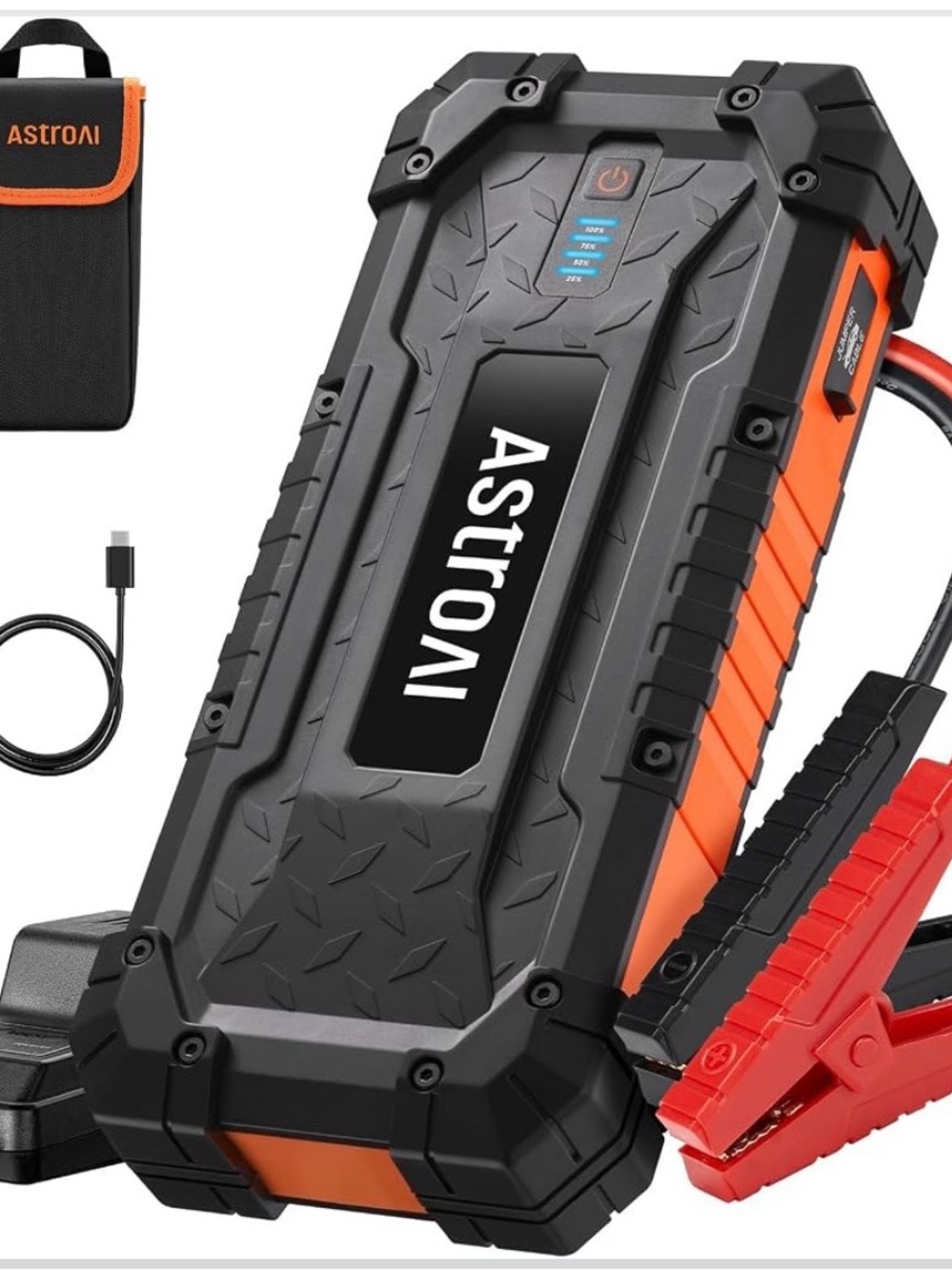 AstroAI S8 Ultra 12V 4000A Lithium Jump Starter